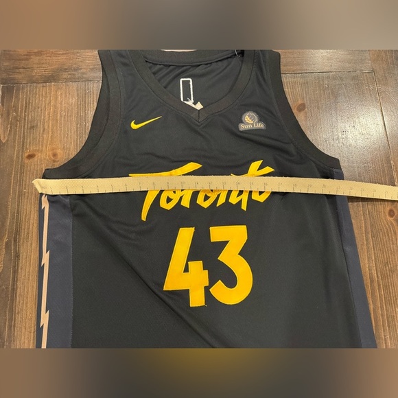 NWT Pascal Siakam Toronto Raptors City Edition Nike Swingman Basketball Jersey - Picture 8 of 9